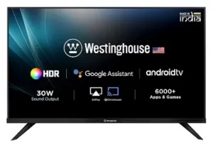 Steal Deal: Westinghouse 106 cm (43 Inches) Full HD Smart Certified Android LED TV (2021 Model) for Rs.17499 @ Amazon