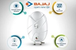 Bajaj Splendora 3L 3KW IWH Instant Water Heater for Rs.2499 @ Amazon