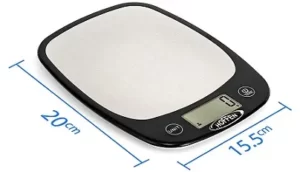 Hoffen Digital Kitchen Weighing Scale & Food Weight Machine, 2 Year Warranty