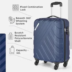 Safari RAY Polycarbonate 53 cms Hardsided Cabin Luggage for Rs.2099 @ Amazon