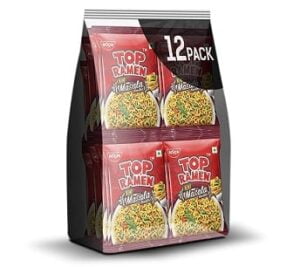 Top Ramen Masala Noodles Pouch, 840 g (Pack of 12) worth Rs.132 for Rs.99 @ Amazon