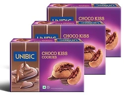 Unibic Choco Kiss Cookies – 250g (Pack of 3) worth Rs.480 for Rs.193 @ Amazon