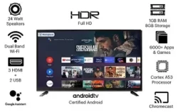 Westinghouse 98 cm (40 Inches) Full HD Smart Certified Android LED TV (2021 Model)