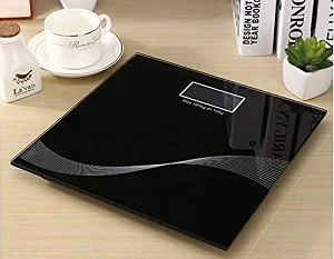 MB CREATION Electronic Thick Tempered Glass LCD Display Digital Body Weight Weighing Machine for Rs.588 @ Amazon