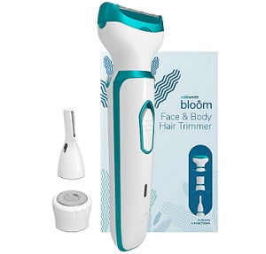 Caresmith Bloom Rechargeable Face & Body Hair Trimmer for Women (Face, Eyebrow, Body Trimmer & Shaver) for Rs.979 @ Amazon