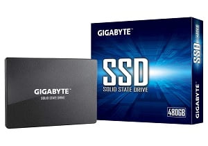 GIGABYTE 2.5 inch Internal Solid State Drive 480GB for Rs.3607 @ Amazon