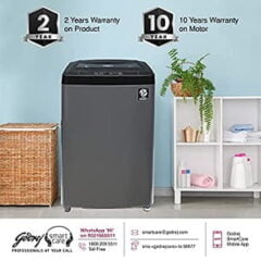 Godrej 6.5 Kg 5 Star Fully-Automatic Top Loading Washing Machine with In Built Heater