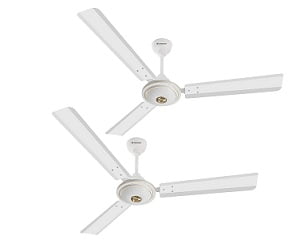 Longway Star 1200mm/48 inch High Speed Anti-dust Decorative 5 Star Rated Ceiling Fan with 3 Year Warranty (Pack of 2) for Rs.2499 @ Amazon