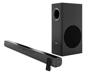 Blaupunkt Germany’s SBW100 120W Wired Soundbar with Subwoofer, Bluetooth and HDMI Arc for Rs.5999 @ Amazon