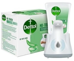 Dettol Handwash No Touch Automatic Soap Dispenser Device with Aloe Vera Refill – 250ml for Rs.629 @ Amazon