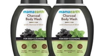 Mamaearth Charcoal Body Wash With Charcoal & Mint for Deep Cleansing Combo (300ml X 2) worth Rs.598 for Rs.359 @ Amazon
