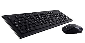 HP USB Wireless Spill Resistance Keyboard and Mouse Combo 2.4G Wireless Technology (3 Years Warranty) for Rs.998 @ Amazon