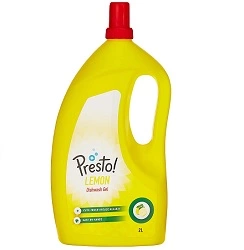 Presto! Dish Wash Gel – 2 L (Lemon) worth Rs.400 for Rs.219 @ Amazon (Limited Period Deal)