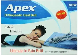 Apex Heat Therapy Orthopaedic Pain Reliever Electric Heating Pad with Belt, Temperature Controller (Regular Size Large) for Rs.575 @ Amazon