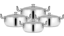BERTOL KITCHENWARE Cookware Set (Stainless Steel, 4 Piece) for Rs.474 @ Flipkart
