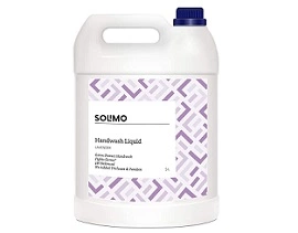 Solimo Liquid Handwash Refill, Lavender, Germ Protect 5 L