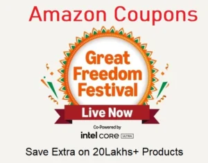 Amazon Great Freedom Festival – Extra Discount Coupon for All Categories