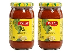 PALAT – Lime Pickle Fresh Nimbu Ka Aachar Traditional taste Glass Jar (400 GM x 2) for Rs.128 @ Amazon