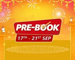Amazon Great Indian Festival: Pre-Book Offer on select Products starts Rs.1 (Valid till 21st Sep)