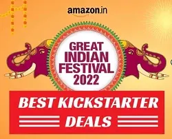 Amazon Kickstarter Deals on Mobile, Electronics, TV & Appliances, Kitchen, Clothing, Footwear & more + 10% off with SBI Cards