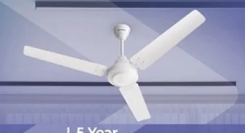 Bajaj Energos 26 1200mm (48 inch) Energy Efficient 5 Star Rated BLDC Ceiling Fan with Remote for Rs.2499 @ Amazon