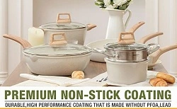 Steal Deal – Carote Premium Non-Stick Granite Cookware – up to 70% off @ Amazon