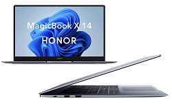 Honor MagicBook X 14, Intel Core i3-10110U 14 inch FHD IPS Anti-Glare Thin and Light Laptop (8GB/ 256GB PCIe SSD/ Windows 11/ Fingerprint Power Button/ 1.38Kg) for Rs.29990 @ Amazon