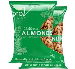 ProV California Independence Almonds (2 x 250 g) for Rs.307 @ Flipkart (Rs.614 per kg)