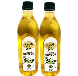 Steal Deal: SoReal Pomace Olive Oil – 1 LTR ( Pack of 2 ) for Rs.513 @ Amazon