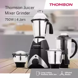 Thomson Kitchen Master Pro MX02 750 W Juicer Mixer Grinder (4 Jars) for Rs.2599 @ Flipkart