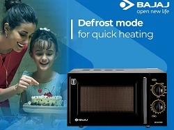 Bajaj MTBX 2016 20L Grill Microwave Oven for Rs.5449 @ Amazon