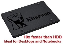 Make your Laptop / Desktop 10 times Faster with Kingston Q500 240GB SATA3 2.5 SSD (SQ500S37/240G) for Rs.1749 @ Amazon