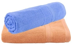 Kuber Industries Cotton Bath Towels 500 GSM (Set of 2)