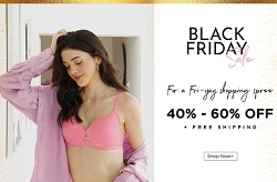 Zivame Black Friday sale: 40% – 60% Off on Women’s Wear + Free Shipping