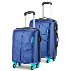 Safari Crypto 55 & 65 Cms Polycarbonate Cabin Medium 4 wheels Hard Suitcase for Rs.5998 @ Amazon