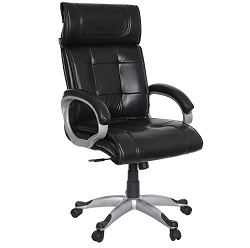 Townsville Chile High Back Office Chair Fixed ARM | 1 Min Easy Installation for Rs.2393 @ Amazon