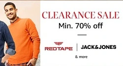 Clearance Sale: Top Brand Men's Clothing - Minimum 70% off