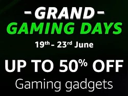 Amazon Grand Gaming Days: Up to 50% Off on Gaming Laptops & Gadgets + 10% Off with HDFC Card EMI