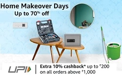 Home Makeover Days: Up to 70% off on Home, Kitchen, Bathroom essentials & Power Tools @ Amazon
