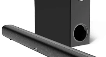 boAt Aavante Bar Mystiq Soundbar with 100W RMS Signature Sound, 2.1 CH, Multi-Connectivity Modes, BT v5.3, Wired Subwoofer for Rs.4499 @ Amazon