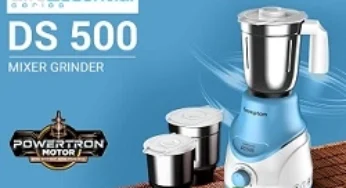 Crompton DS 500W Mixer Grinder with Powertron Motor & Motor Vent-X Technology for Rs.1699 @ Amazon
