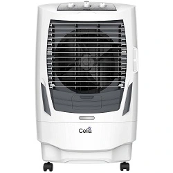 Havells Celia 55 Litres Desert Air Cooler with Honeycomb Pads, Powerful Air-Delivery, Collapsible Louvers
