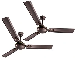 Longway Kiger 1200mm/48 inch High Speed Anti-Dust Ceiling Fan (Smoked Brown Pack of 2) for Rs.2349 @ Amazon