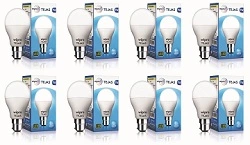 Wipro Tejas 7W LED Bulb B22 pack of 8 for Rs.438 @ Amazon