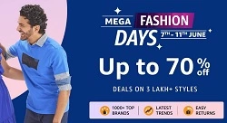 Amazon Mega Fashion Days - up to 70% off on Fashion Styles, Luggage