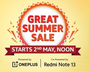 Amazon Summer Sale – Get the Deals & Offers at Deep Discounted Price + 10% off with ICICI / BOB Cards (starts 2nd May Midnight)