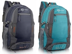 Half Moon 55 litres Travelling Laptop Bag/Rucksack Backpack for Luggage Travel with Laptop Compartment & Rain Cover for Rs.979 @ Amazon