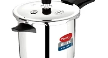 Pigeon by Stovekraft Elite Sine Stainless Steel 3 L Tri-Ply Body Outer Lid Pressure Cooker Induction and Gas Stove Compatible for Rs.1299 @ Amazon