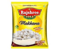 Rajshree Phool Makhana/ Fox nuts/ Popped Lotus Seeds 1Kg (250gms x 4) for Rs.625 @ Amazon
