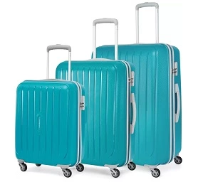 ARISTOCRAT Hard Body Set of 3 Luggage - Photon Strolly Set 55+65+75 360 Jbk